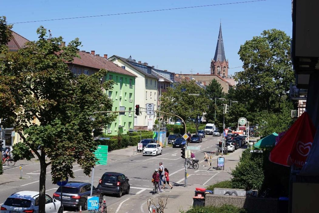 Blau Wohnung Karlsruhe Esterno foto